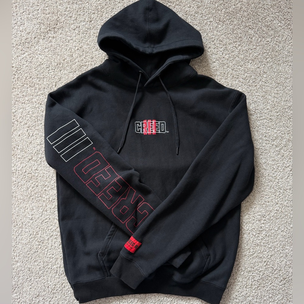 Creed III Shoe Palace Hoodie XL Black Boxing Graphic - Picture 3 of 12